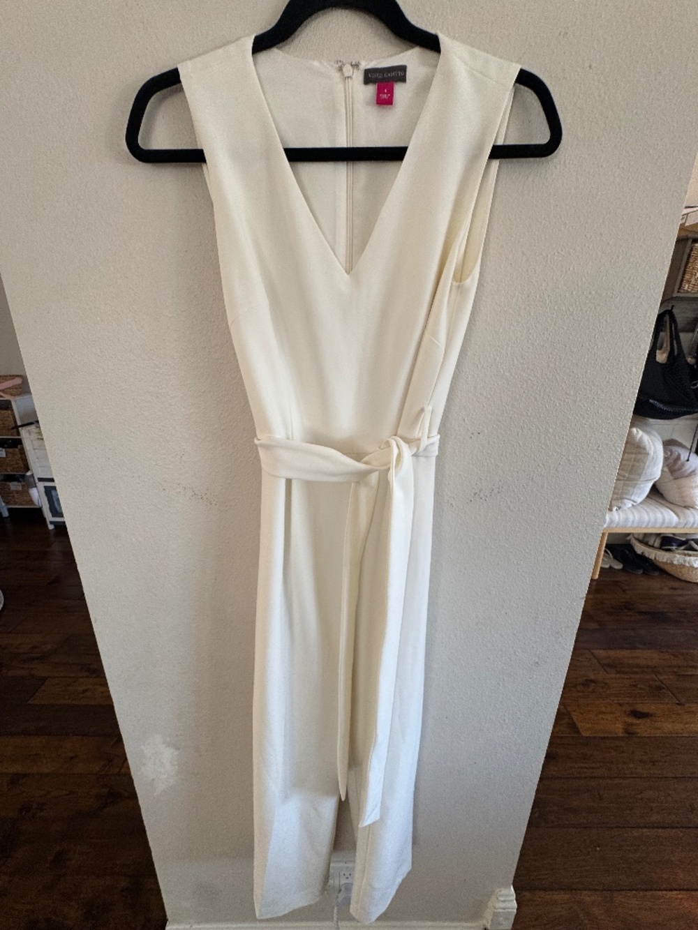 Vince Camuto White Sleeveless Jumpsuit Size 4